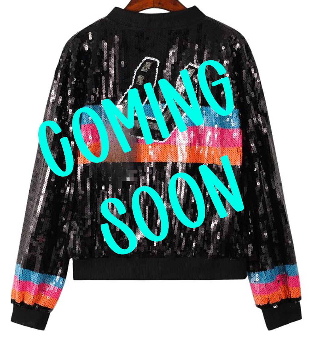 San Antonio Spurs Black Sequin Jacket
