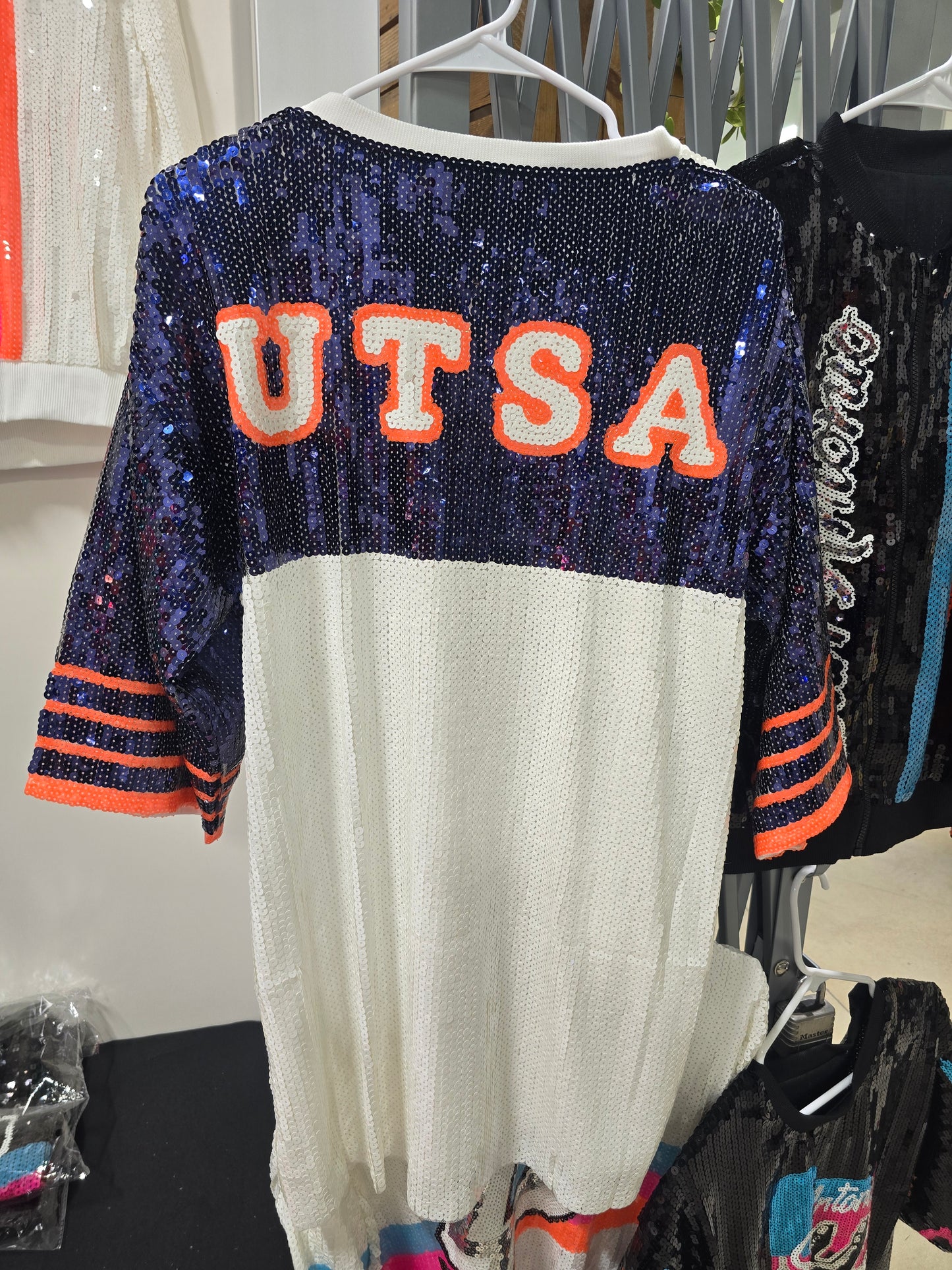 UTSA Roadrunner Sequin Tshirt Dress