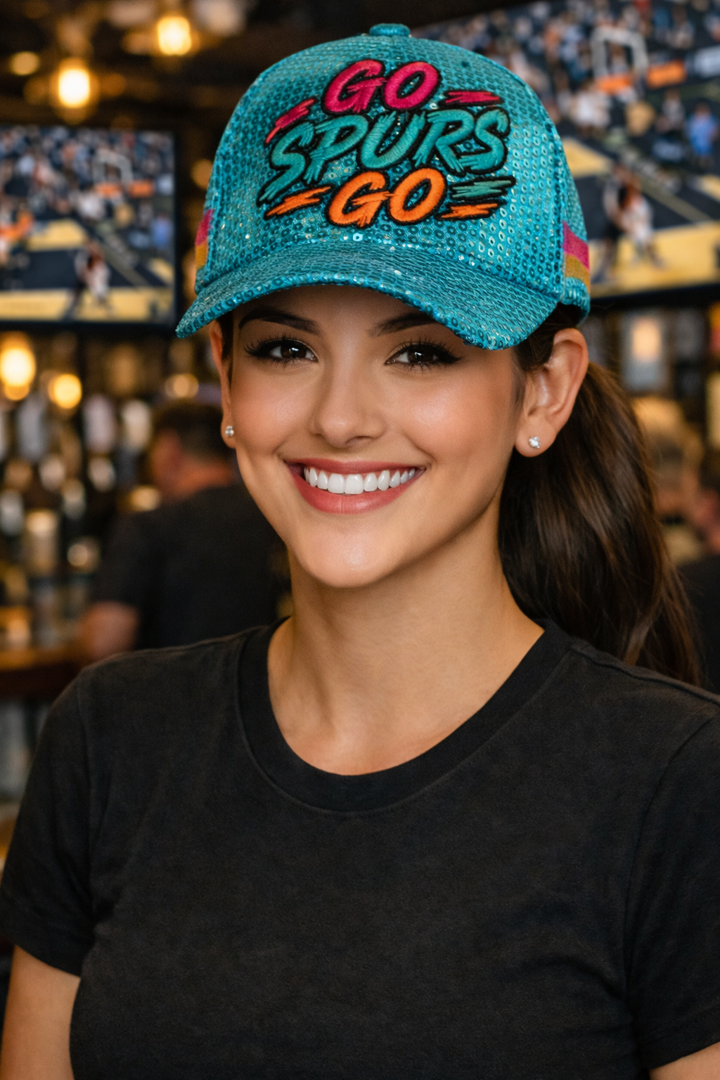San Antonio Spurs Turquoise Hat